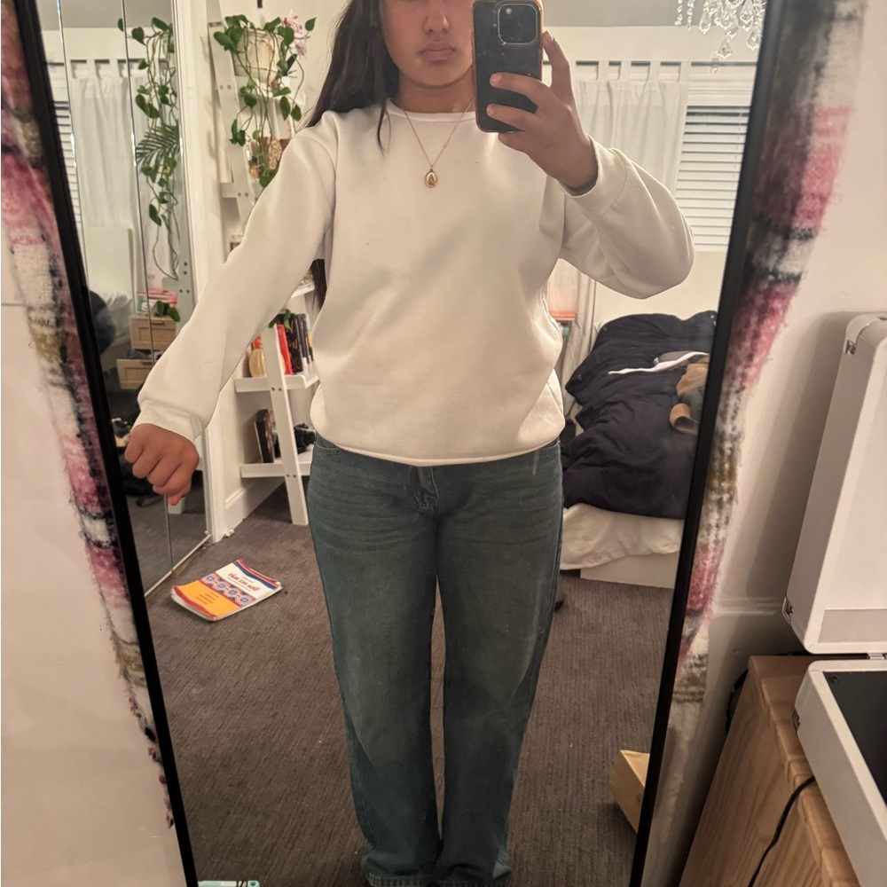 White Sweatshirt